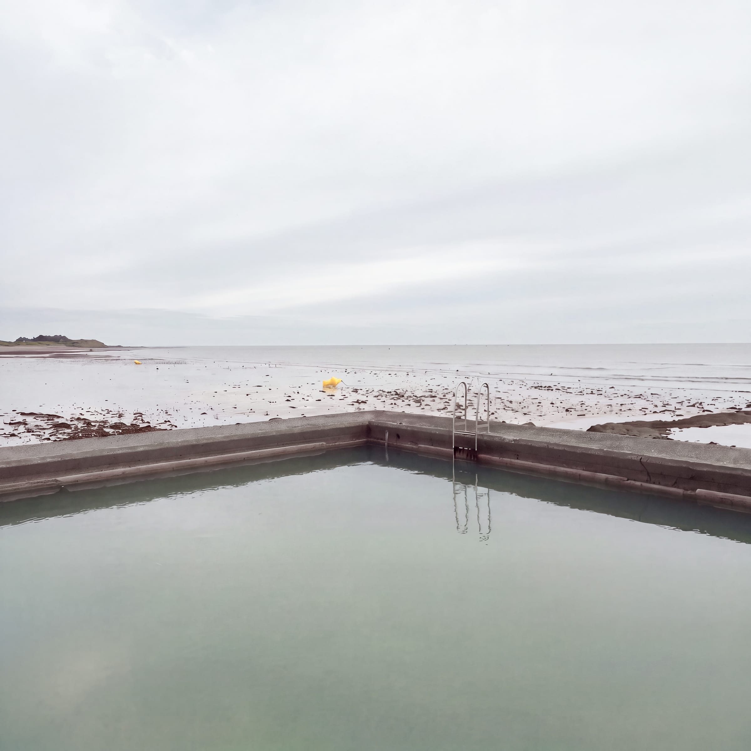 une retenue d'eau
