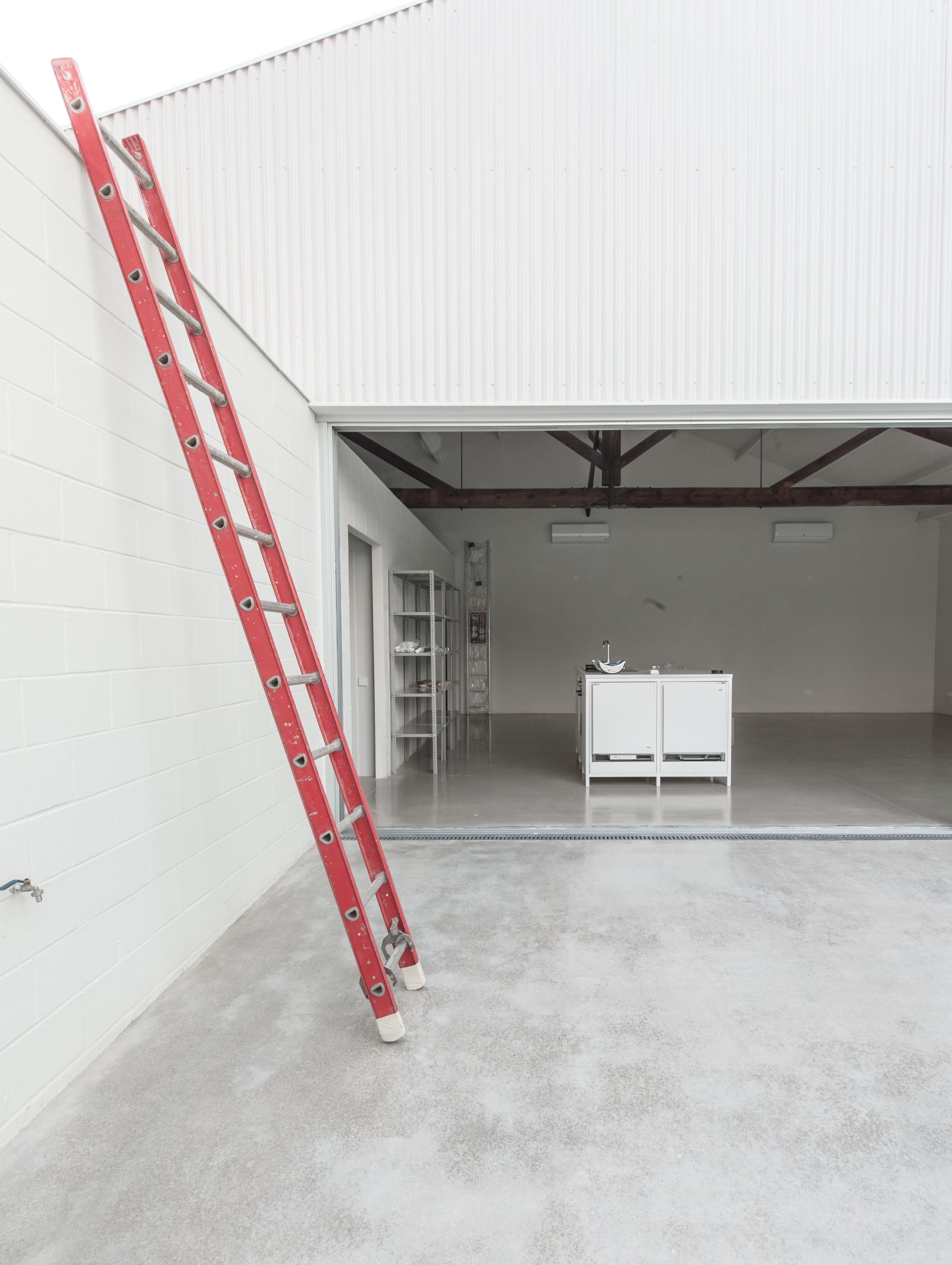 an altered warehouse