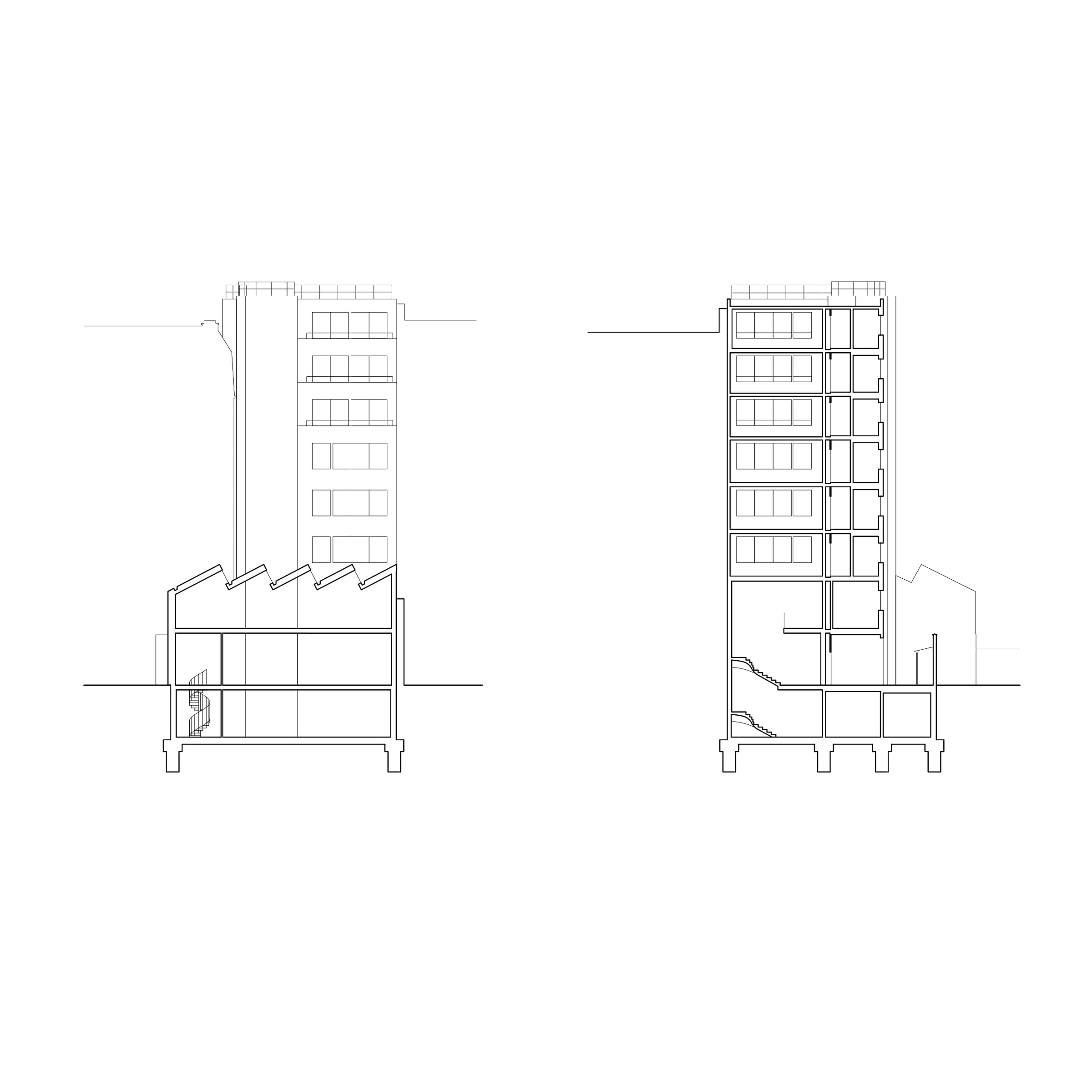 onze appartements et une ressourcerie
