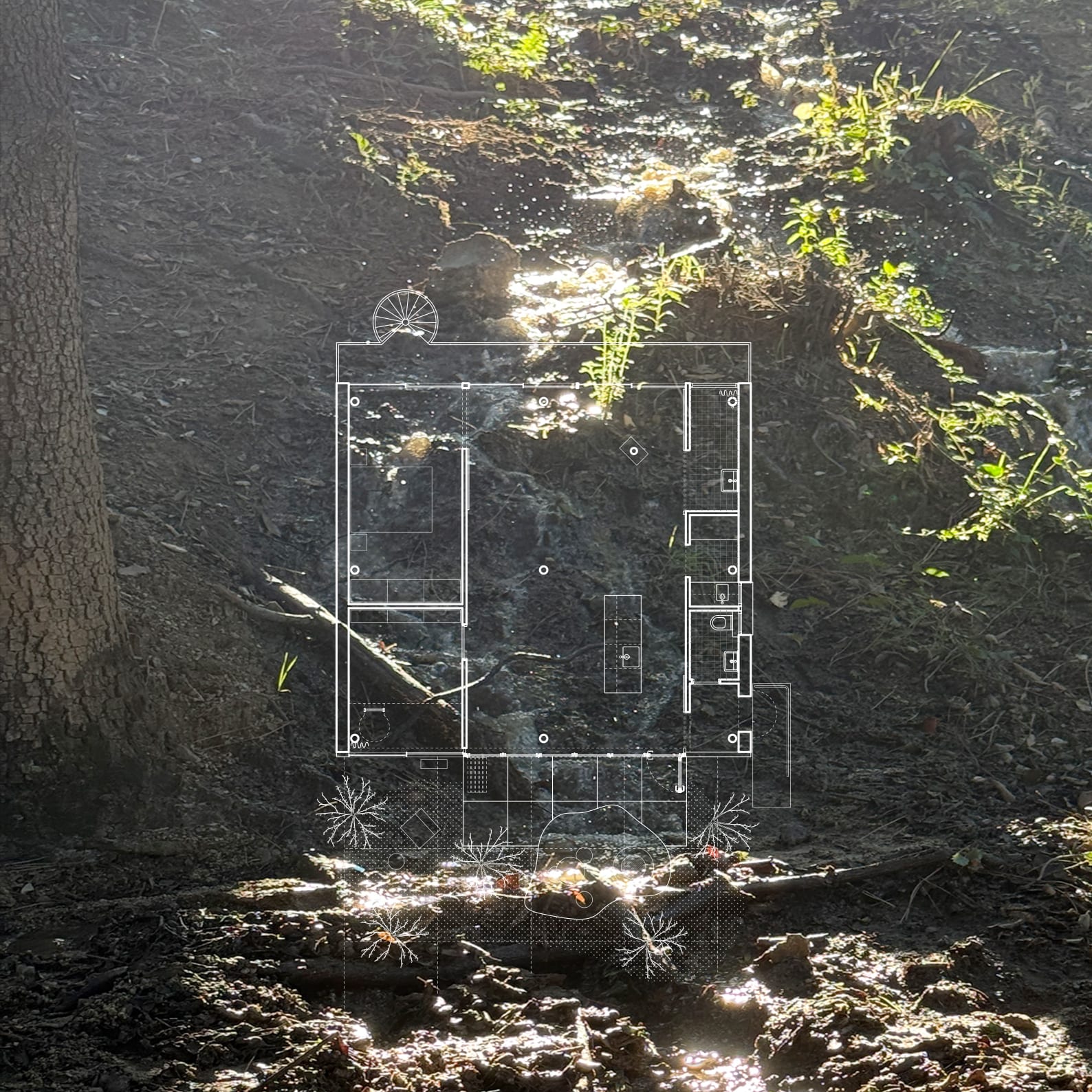 house on a slope 2